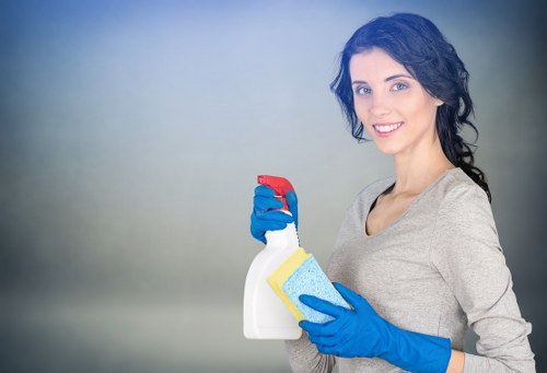 Wapping carpet cleaning service improving a busy hallway carpet